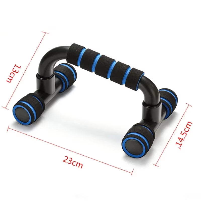 Push-up bars, grip detail