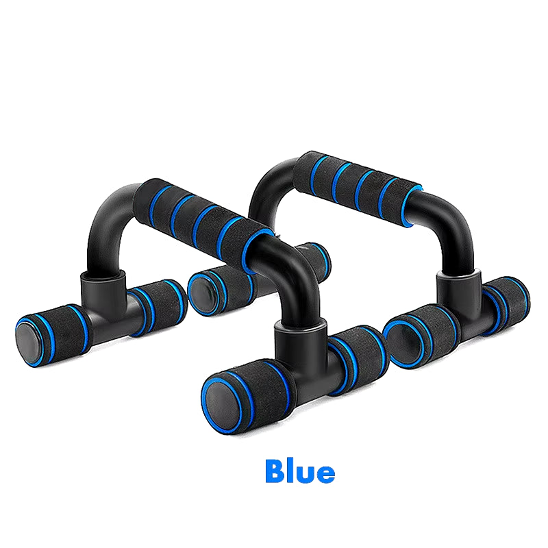 Push-up bars, muscle groups worked