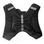 Weighted Vest for Fitness, 6Lb with Reflective Strips, Ideal for Men & Women, Strength Training, Running, Muscle Building & Weight Loss