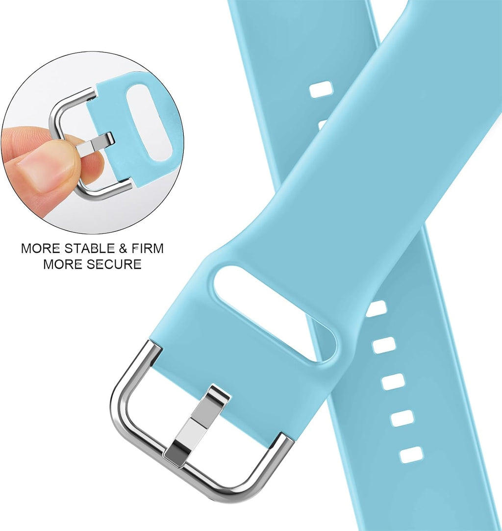 Sport silicone watch band, color options