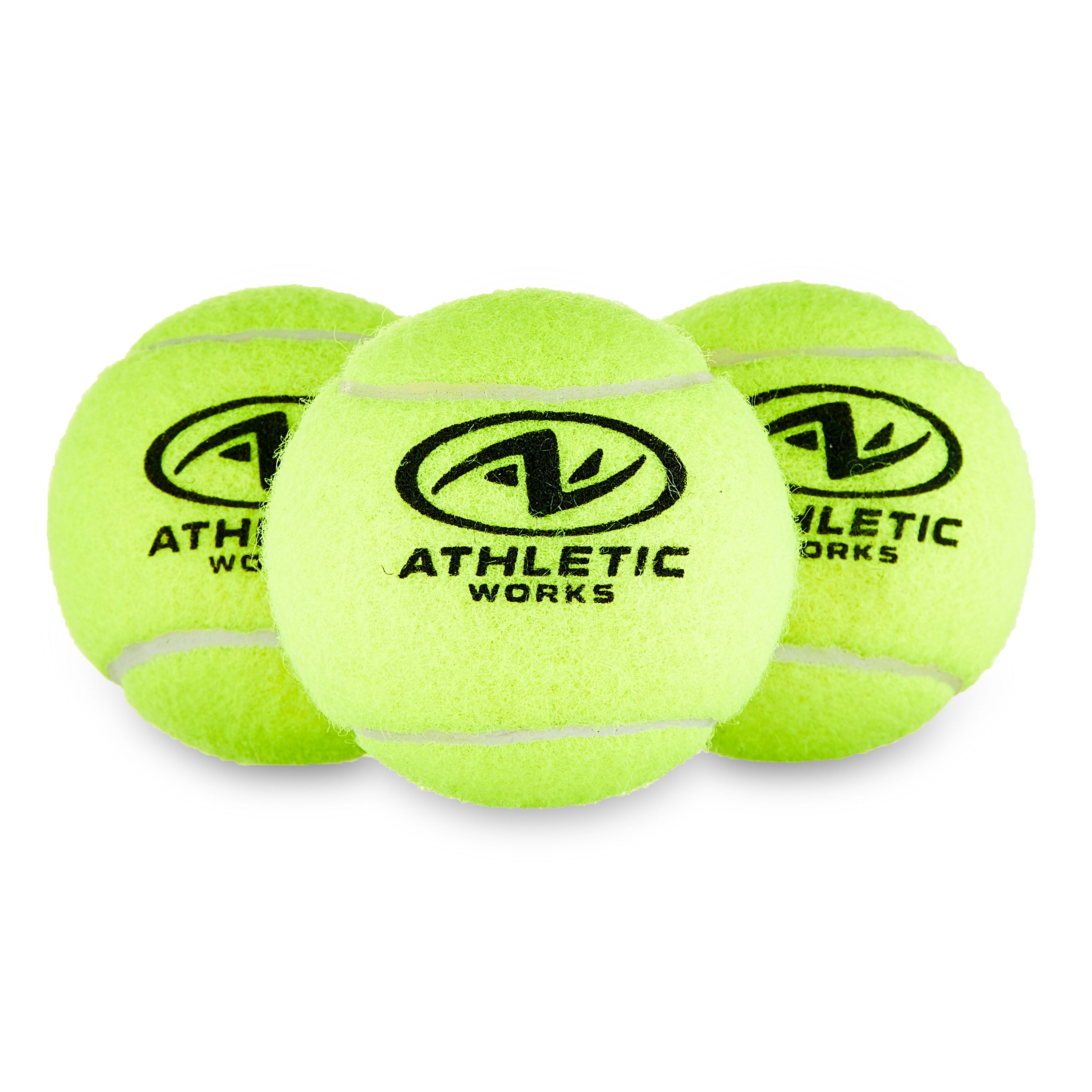 Tennis balls, size and weight detail