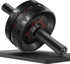 AB Roller Wheel - Ab Roller for Abdominal Workout and Core Strength Training, Portable Ab Wheel Roller Exercise for Men Women Fitness Lover, No Noise Ab Wheels with Thick Knee Pad for Home Gym &Travel