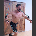 11Pcs/Set Latex Resistance Bands Multifunction Elastic Exercise Resistance Bands