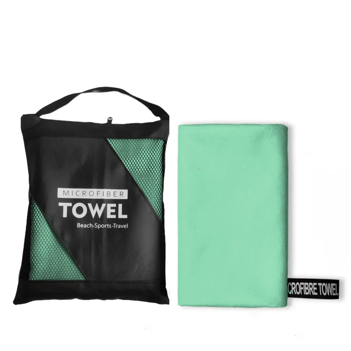 Quick-Dry Microfiber Towel - Ultra Absorbent, Compact & Sandproof for Gym, Beach, Travel & Swimming, Lightweight Sports Towel