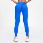 Seamless Leggings Sports Women Gym Wear Clothes Outfit Yoga Pants Squat Proof Fitness Running Scrunch Bum Tights