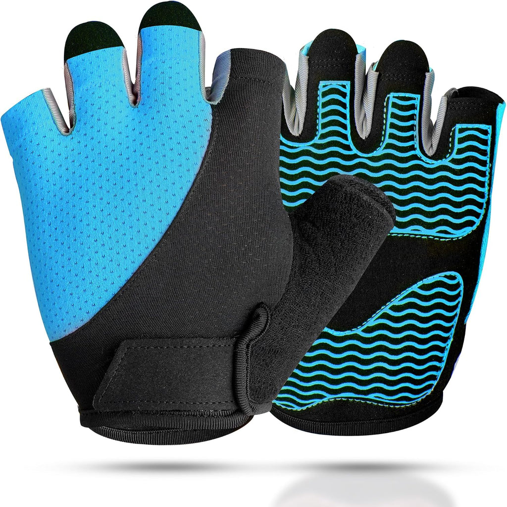 Fingerless workout gloves for women
