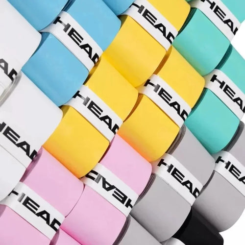 60Pcs Universal Sweatbands Overgrip Anti-Slip Tennis Racket Padel Shock Absorption Badminton Grips Slingshot Tennis Racket