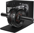 AB Roller Wheel - Ab Roller for Abdominal Workout and Core Strength Training, Portable Ab Wheel Roller Exercise for Men Women Fitness Lover, No Noise Ab Wheels with Thick Knee Pad for Home Gym &Travel