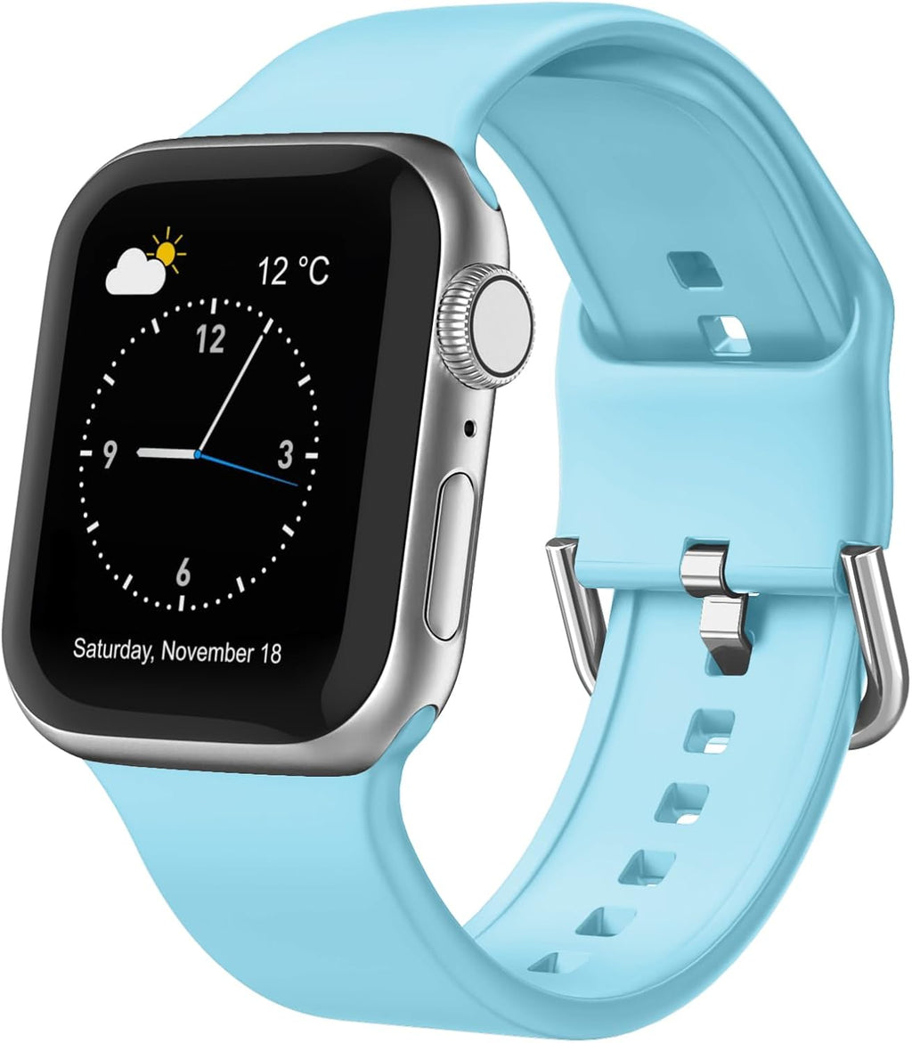 Sport silicone watch band, Apple Watch compatible