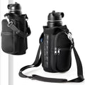 Magnetic water bottle holder