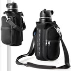 Magnetic water bottle holder
