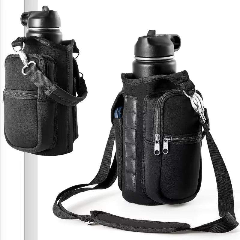Magnetic water bottle holder