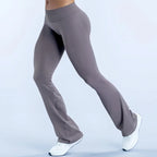 Sports Flared Leggings Seamless Women Yoga Pants Scrunch Butt Lift Tummy Control Fitness Gym Workout Leggings