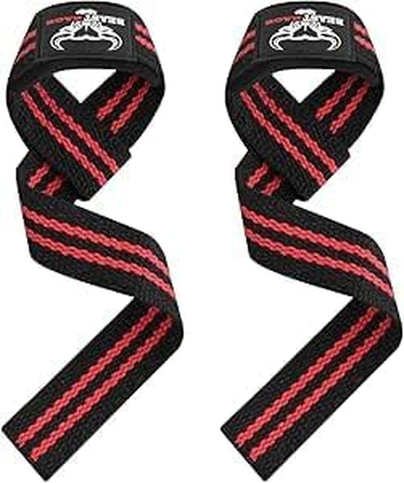 Lifting Wrist Straps for Weightlifting, Straps Gym Grip Power Workouts Lifting Straps Padded Neoprene & Premium Cotton Men Women, Deadlift Bodybuilding Exercise Lifting Straps