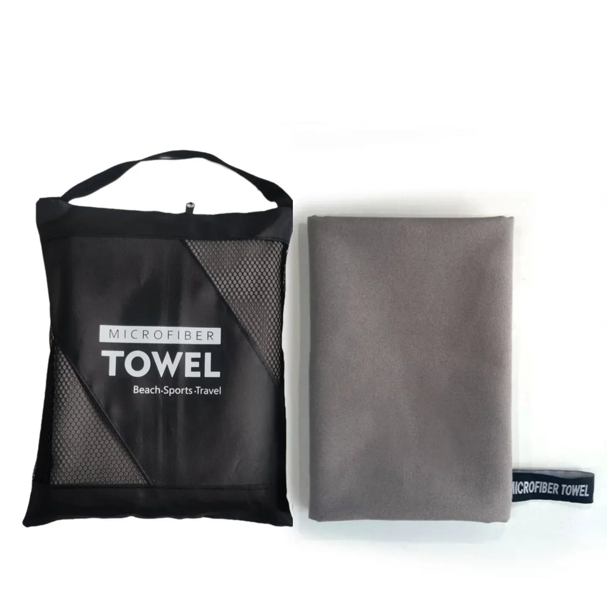 Quick-Dry Microfiber Towel - Ultra Absorbent, Compact & Sandproof for Gym, Beach, Travel & Swimming, Lightweight Sports Towel